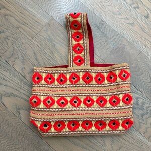 Super Cool Vintage Handwoven bag